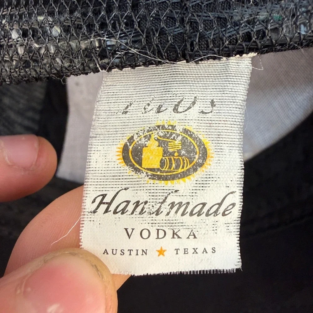 Tito's Handmade Vodka Trucker Hat Black Mesh Snapback Austin Texas Cap